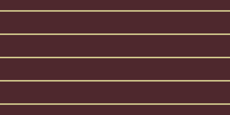 #4e282d, #dbd393 horizontal lines, five pixels wide, seventy-six pixels apart