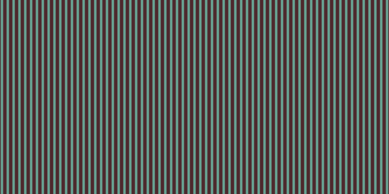 #4e282d, #67a393 vertical lines, five pixels wide, seven pixels apart