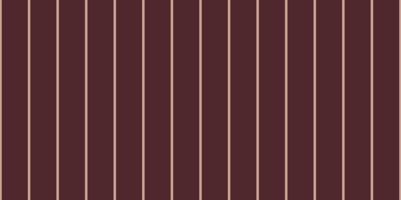 #4e282d, #caa393 vertical lines, five pixels wide, fifty-two pixels apart