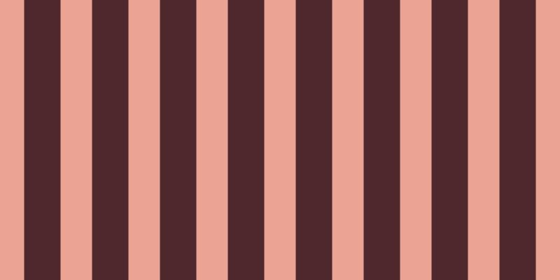 #4e282d, #eba393 vertical lines, forty-five pixels wide, fifty-two pixels apart