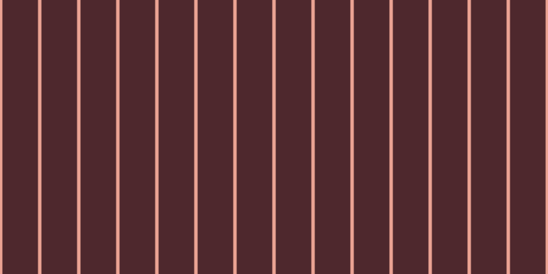 #4e282d, #eba393 vertical lines, five pixels wide, fifty-two pixels apart