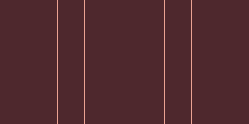 #4e282d, #eba393 vertical lines, two pixels wide, eighty-four pixels apart