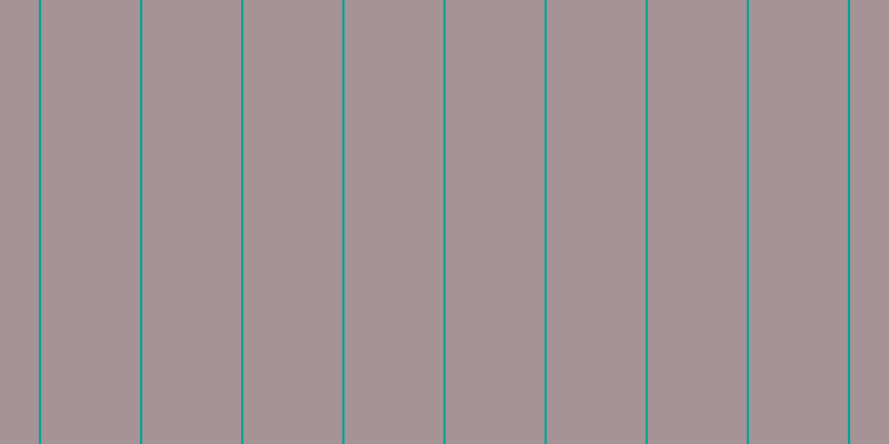 #4e282d (50%), #04a393 vertical lines, two pixels wide, eighty-nine pixels apart