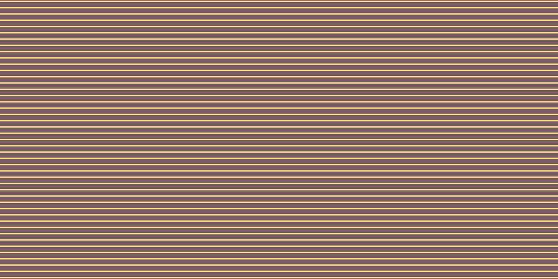 #4e282d (75%), #fcd393 horizontal lines, two pixels wide, seven pixels apart