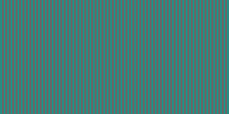 #4e282d (75%), #04a393 vertical lines, five pixels wide, seven pixels apart