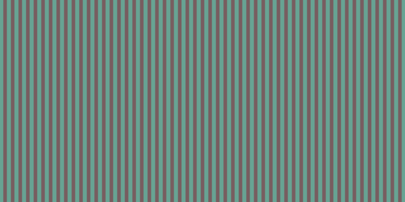 #4e282d (75%), #67a393 vertical lines, eight pixels wide, seven pixels apart