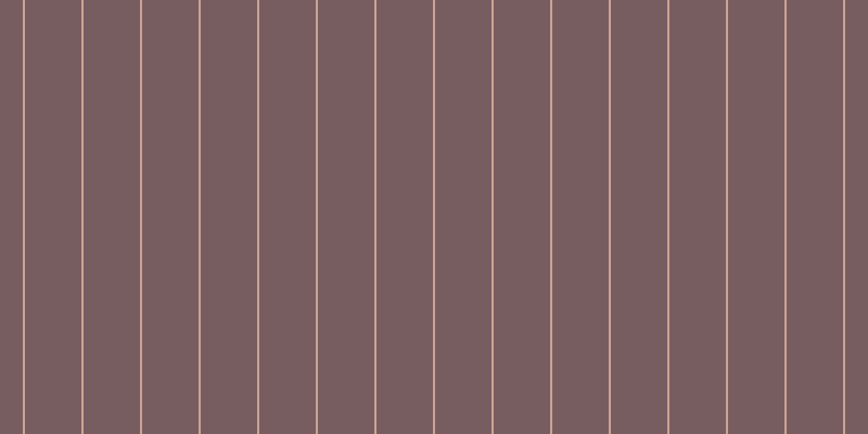 #4e282d (75%), #caa393 vertical lines, two pixels wide, fifty-two pixels apart