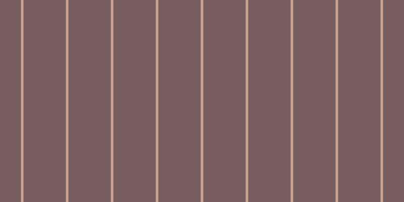 #4e282d (75%), #caa393 vertical lines, five pixels wide, eighty-four pixels apart