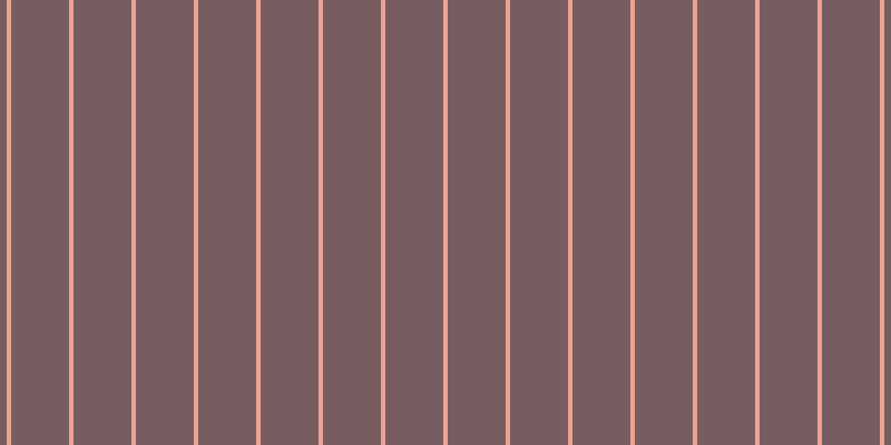 #4e282d (75%), #eba393 vertical lines, four pixels wide, fifty-two pixels apart