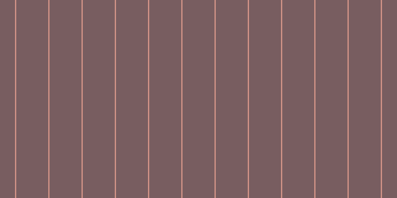 #4e282d (75%), #eba393 vertical lines, two pixels wide, sixty-five pixels apart