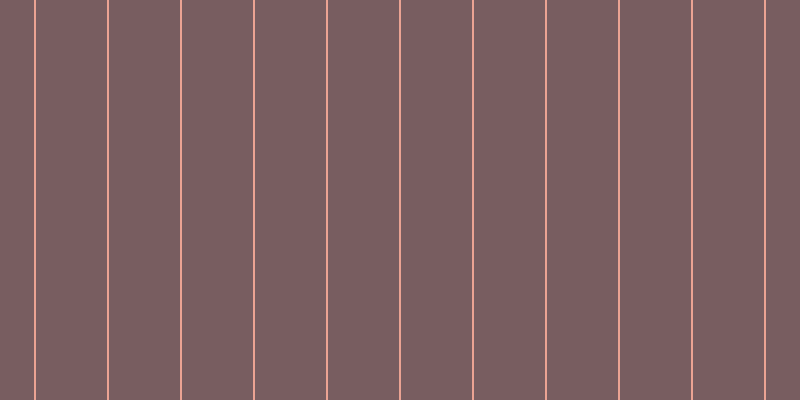 #4e282d (75%), #eba393 vertical lines, two pixels wide, seventy-one pixels apart