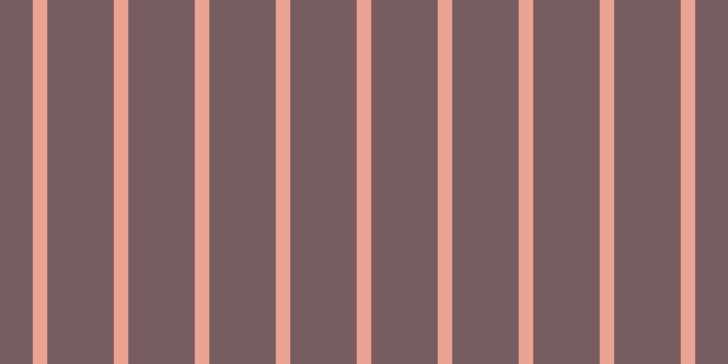 #4e282d (75%), #eba393 vertical lines, sixteen pixels wide, seventy-three pixels apart