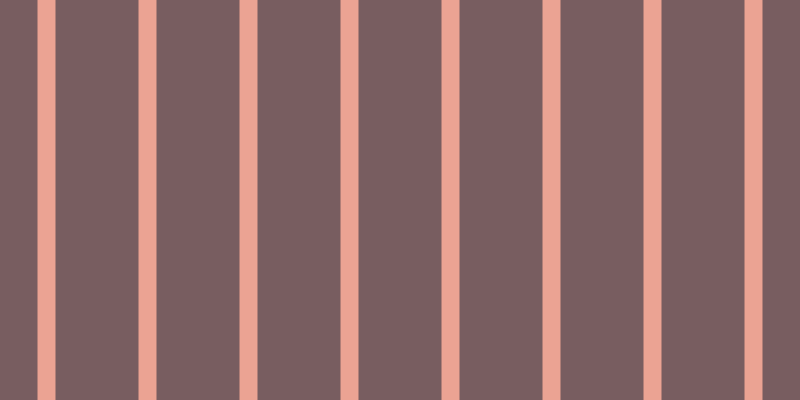 #4e282d (75%), #eba393 vertical lines, eighteen pixels wide, eighty-three pixels apart
