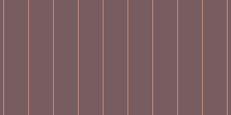 #4e282d (75%), #eba393 vertical lines, two pixels wide, eighty-four pixels apart