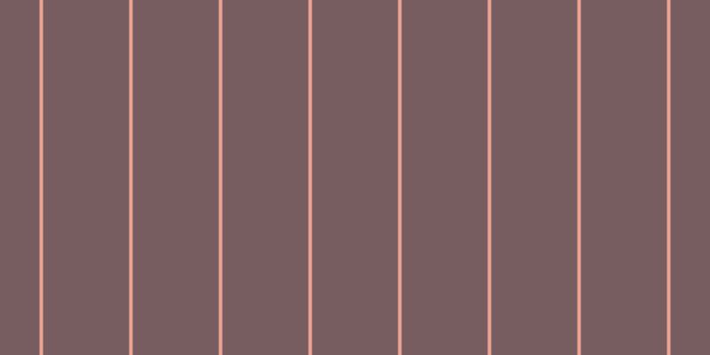#4e282d (75%), #eba393 vertical lines, four pixels wide, ninety-seven pixels apart