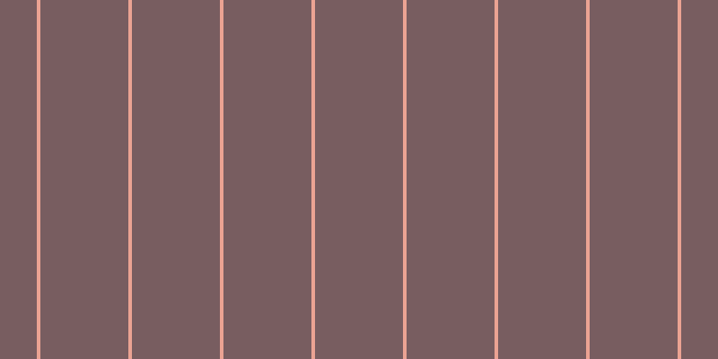 #4e282d (75%), #eba393 vertical lines, four pixels wide, ninety-eight pixels apart