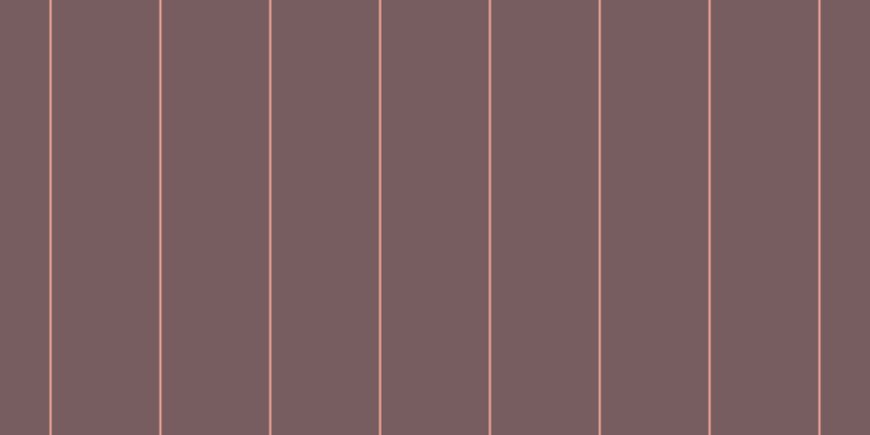 #4e282d (75%), #eba393 vertical lines, two pixels wide, ninety-nine pixels apart
