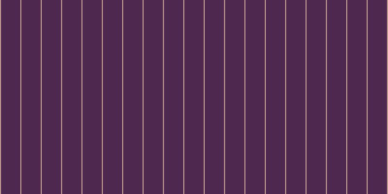 #4e284e, #caa393 vertical lines, two pixels wide, forty pixels apart