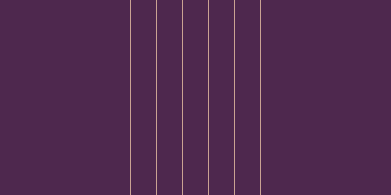 #4e284e, #caa393 vertical lines, one pixels wide, fifty-two pixels apart