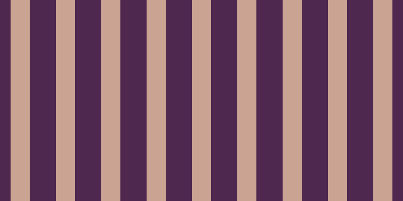 #4e284e, #caa393 vertical lines, thirty-eight pixels wide, fifty-two pixels apart