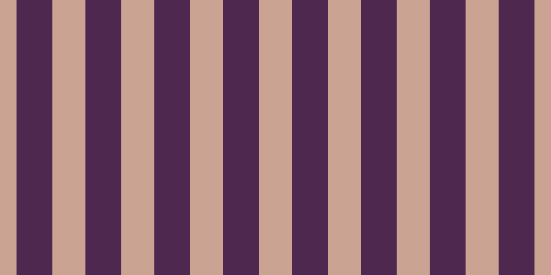#4e284e, #caa393 vertical lines, forty-eight pixels wide, fifty-two pixels apart