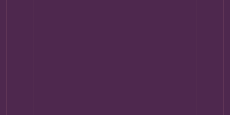 #4e284e, #eba393 vertical lines, two pixels wide, ninety-two pixels apart