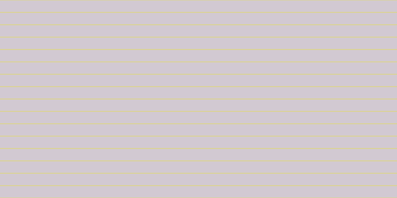 #4e284e (25%), #dbd393 horizontal lines, two pixels wide, twenty-three pixels apart