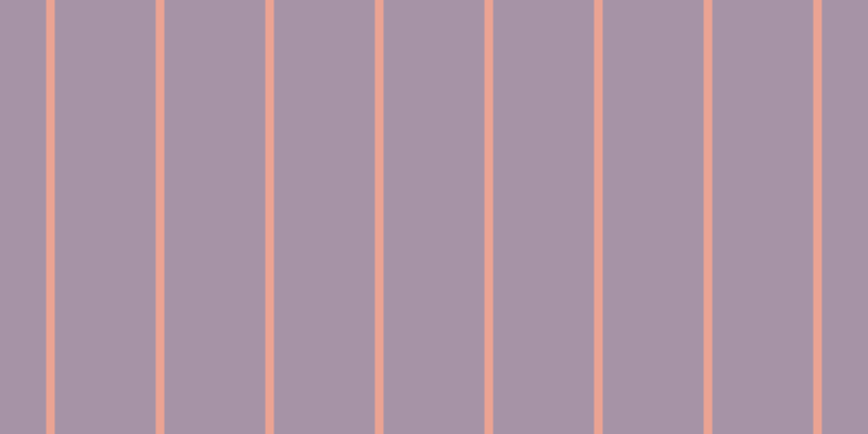 #4e284e (50%), #eba393 vertical lines, eight pixels wide, ninety-three pixels apart