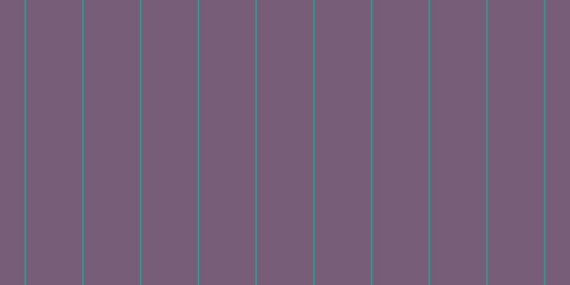 #4e284e (75%), #25a393 vertical lines, two pixels wide, seventy-nine pixels apart
