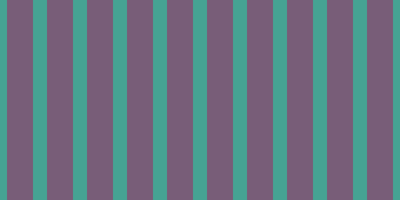 #4e284e (75%), #46a393 vertical lines, twenty-eight pixels wide, fifty-two pixels apart