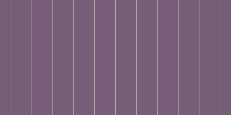 #4e284e (75%), #a9a393 vertical lines, two pixels wide, seventy-one pixels apart