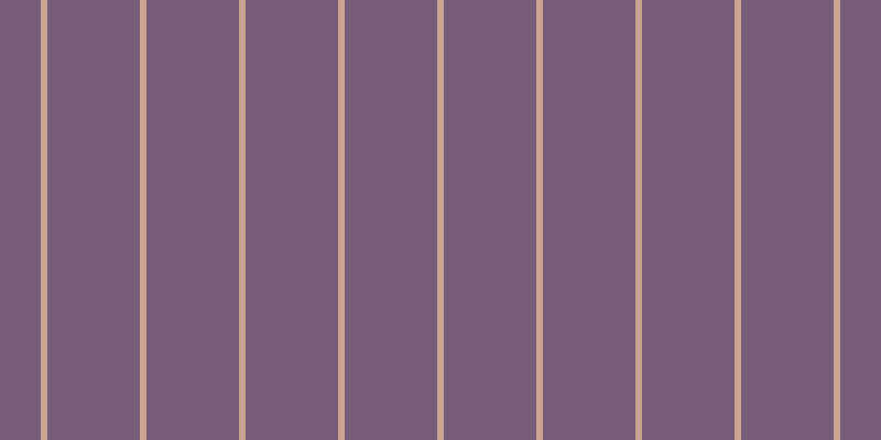#4e284e (75%), #caa393 vertical lines, six pixels wide, eighty-four pixels apart