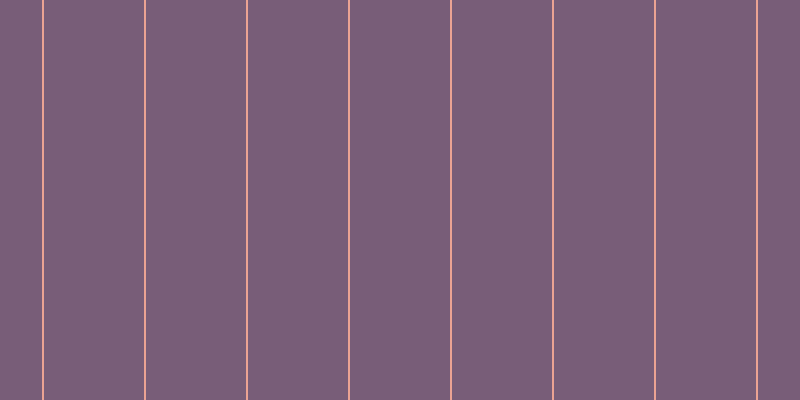 #4e284e (75%), #eba393 vertical lines, two pixels wide, one hundred pixels apart