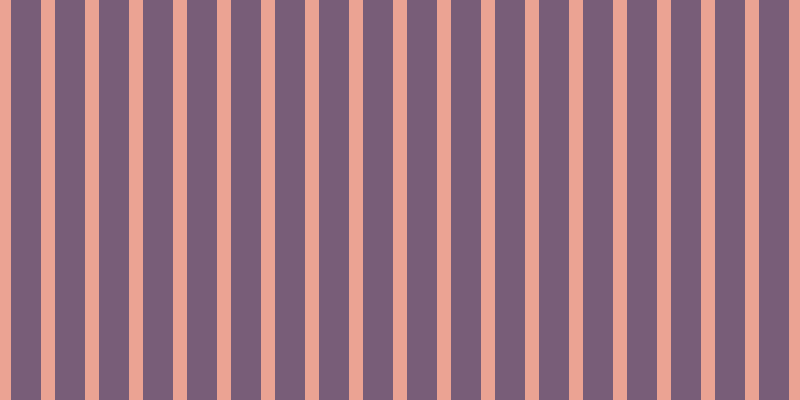 #4e284e (75%), #eba393 vertical lines, fourteen pixels wide, thirty pixels apart