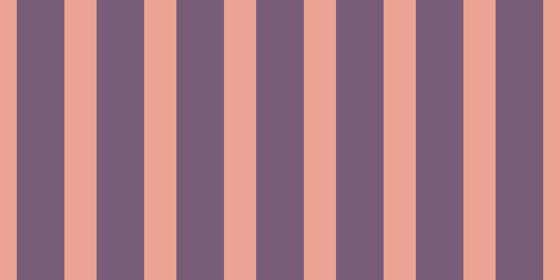 #4e284e (75%), #eba393 vertical lines, forty-six pixels wide, sixty-eight pixels apart