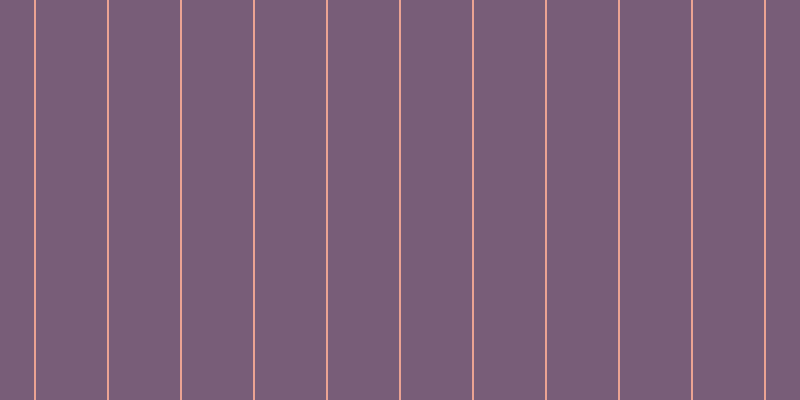#4e284e (75%), #eba393 vertical lines, two pixels wide, seventy-one pixels apart