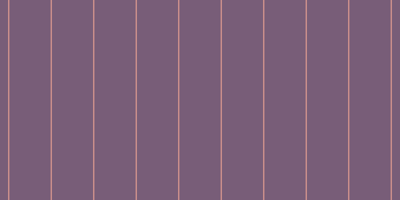 #4e284e (75%), #eba393 vertical lines, two pixels wide, eighty-three pixels apart