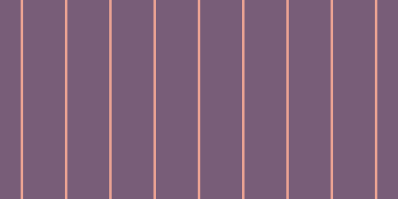 #4e284e (75%), #eba393 vertical lines, five pixels wide, eighty-four pixels apart