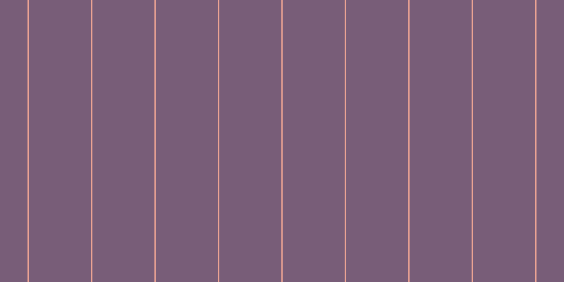 #4e284e (75%), #eba393 vertical lines, two pixels wide, eighty-eight pixels apart