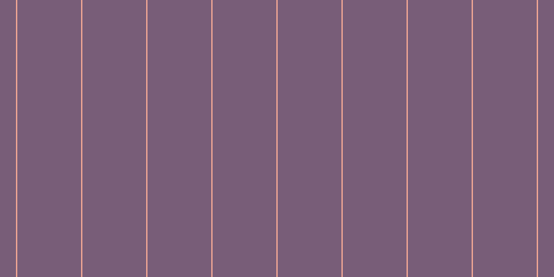 #4e284e (75%), #eba393 vertical lines, two pixels wide, ninety-two pixels apart