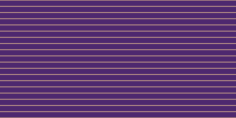 #4e286f, #fcd393 horizontal lines, two pixels wide, nineteen pixels apart