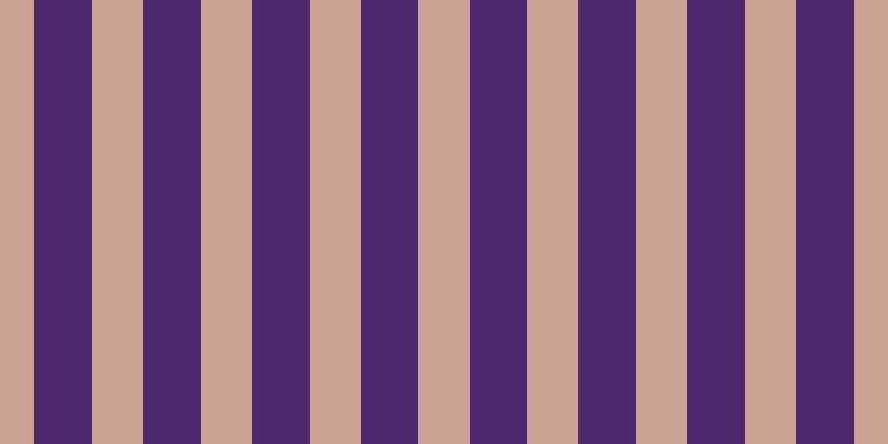 #4e286f, #caa393 vertical lines, forty-six pixels wide, fifty-two pixels apart