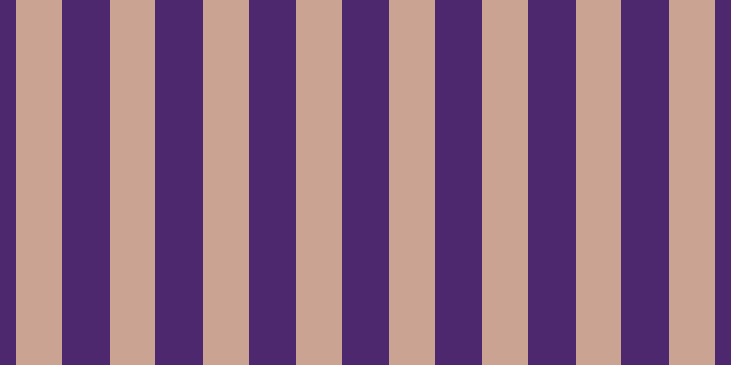 #4e286f, #caa393 vertical lines, fifty pixels wide, fifty-two pixels apart