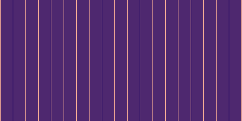 #4e286f, #eba393 vertical lines, two pixels wide, forty pixels apart