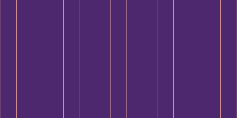 #4e286f, #eba393 vertical lines, one pixels wide, fifty-two pixels apart