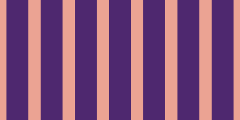 #4e286f, #eba393 vertical lines, forty-one pixels wide, seventy-three pixels apart