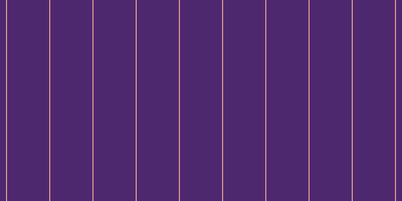 #4e286f, #eba393 vertical lines, two pixels wide, eighty-four pixels apart