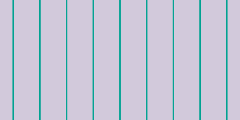 #4e286f (25%), #04a393 vertical lines, five pixels wide, eighty-four pixels apart