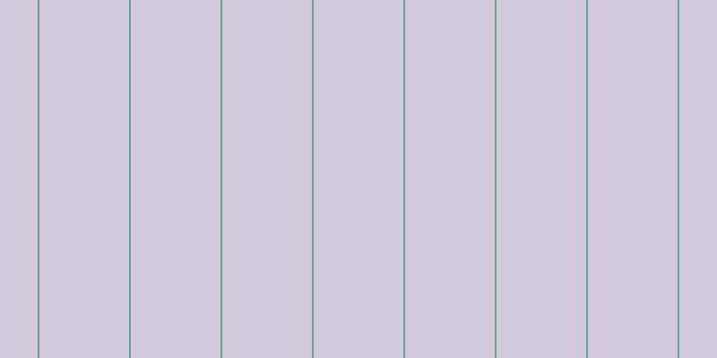 #4e286f (25%), #67a393 vertical lines, two pixels wide, one hundred pixels apart