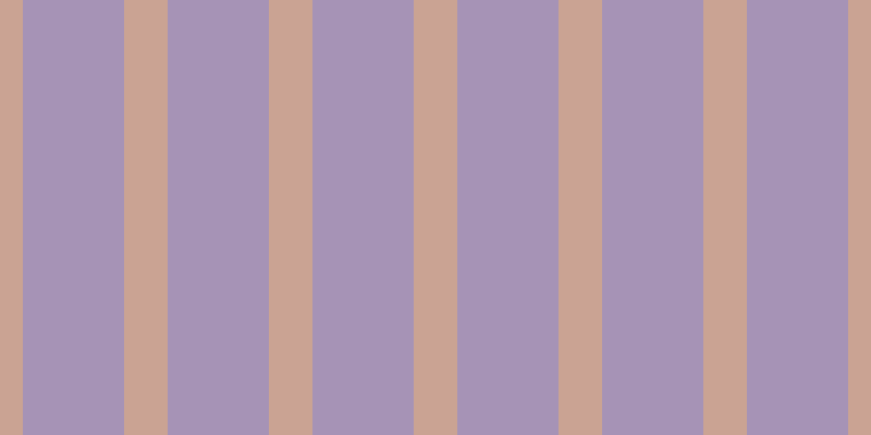 #4e286f (50%), #caa393 vertical lines, forty pixels wide, ninety-three pixels apart